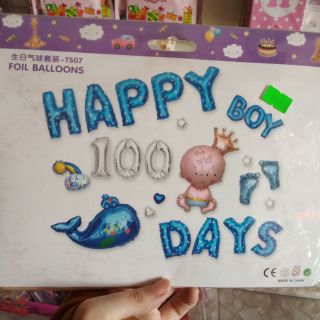 Sét bộ trang trí sinh nhật happy day