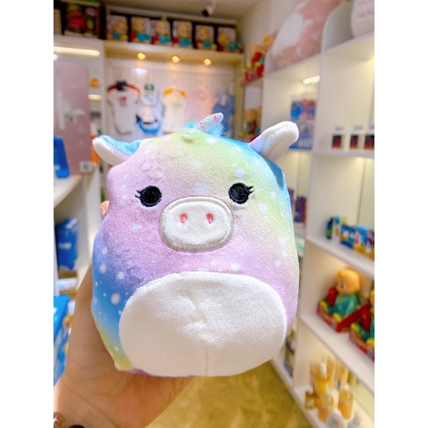 Thú bông Squishmallows mềm mịn, an toàn cho bé từ 0+