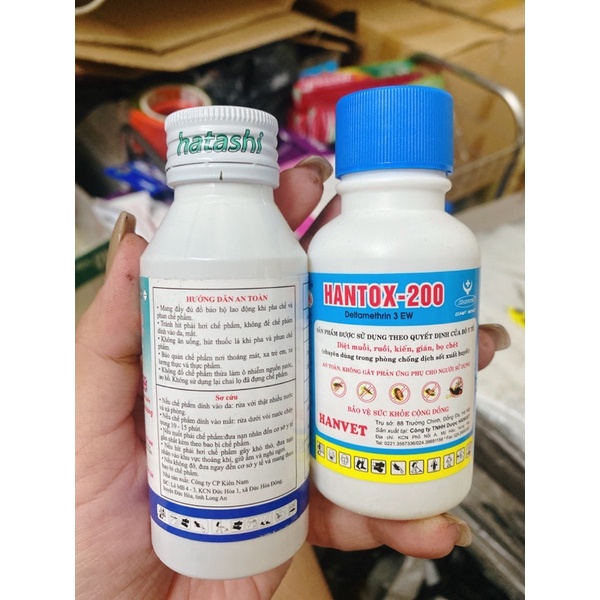 Diệt Sạch Bọ Chét Har 100ml + Hantox 100ml