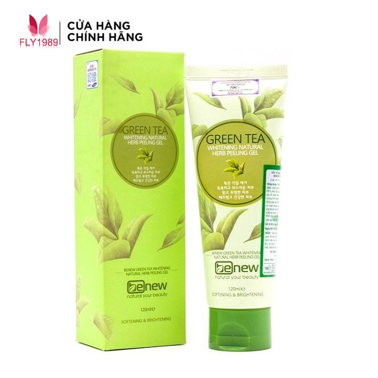 Tẩy da chết trà xanh Benew Green Tea Peeling Gel 120ml