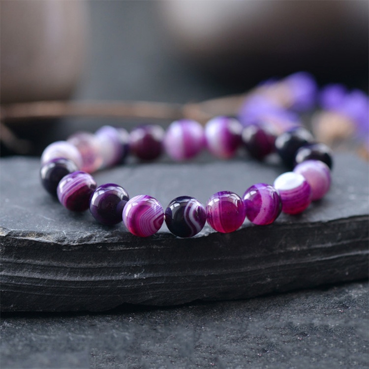 Vòng Tay Chuỗi Hạt Đá Tự Nhiên 6mm / 8mm / 10mm