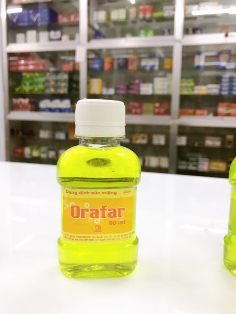 Dung dịch giúp sạch răng miệng Orafar 90ml Pharmadic