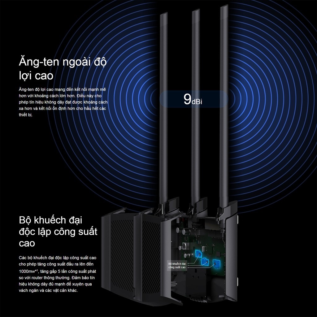 Bộ Phát Wifi TP-Link TL-WR941HP Chuẩn N 450Mbps Xuyên Tường Công Suất Cao