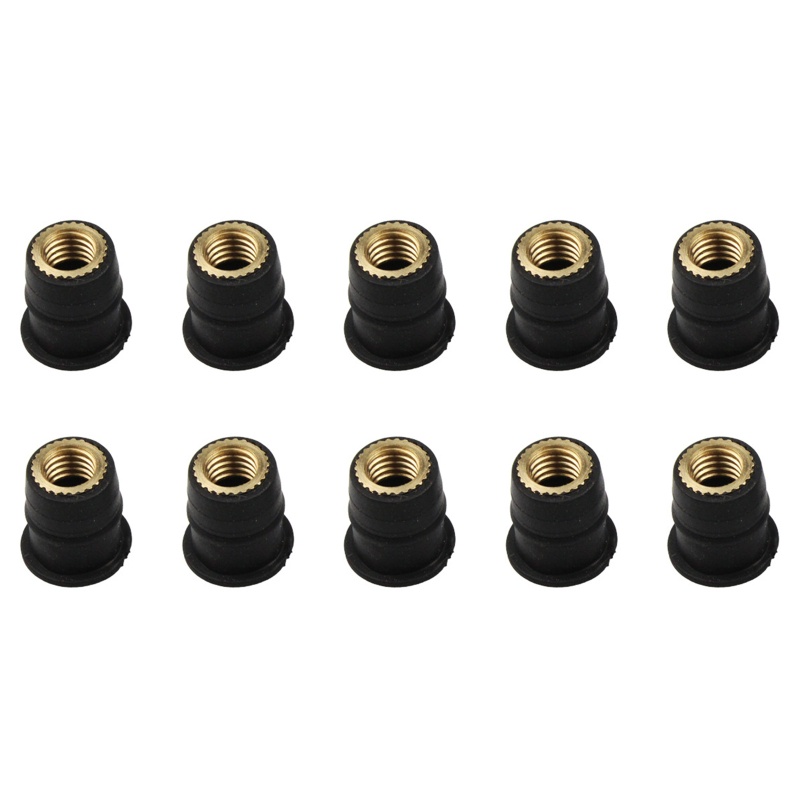 Bộ 10 Ốc Vít M4 M5 M6 Gắn Kính Chắn Gió Xe Máy