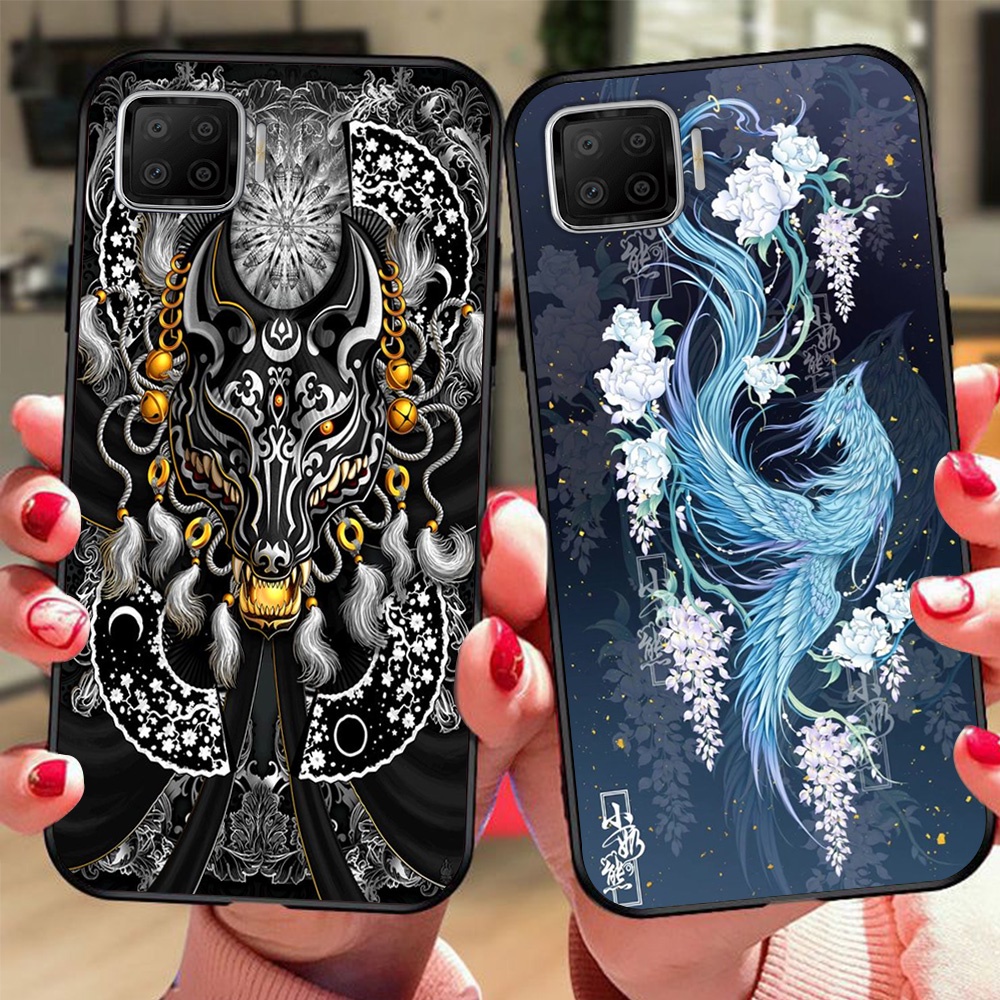 Ốp lưng điện thoại oppo a73 / oppo a93 hổ , rồng , phượng hoàng ốp lưng giá rẻ