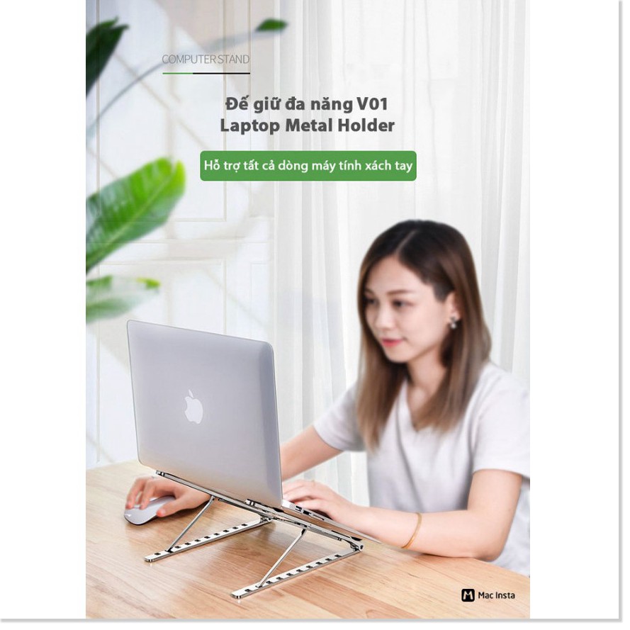 Đế giữ đa năng V01 Laptop Metal Holder- Gia Dụng SG