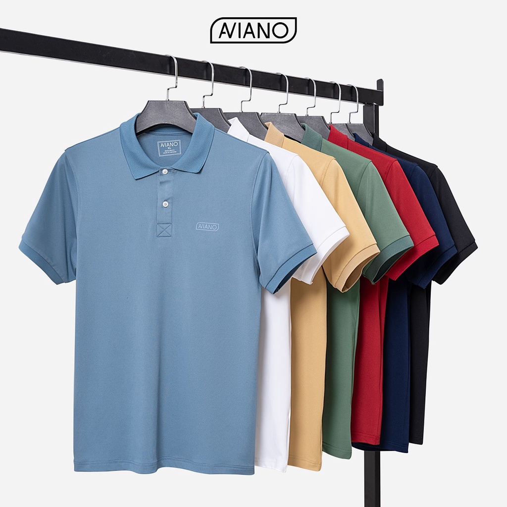 Áo Polo Nam Ngắn Tay 7 Màu Thời Trang Cao Cấp AVIANO