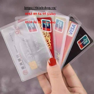 Set 10c silicon bảo vệ thẻ CCCD/ATM - Set silicon bọc thẻ nhựa