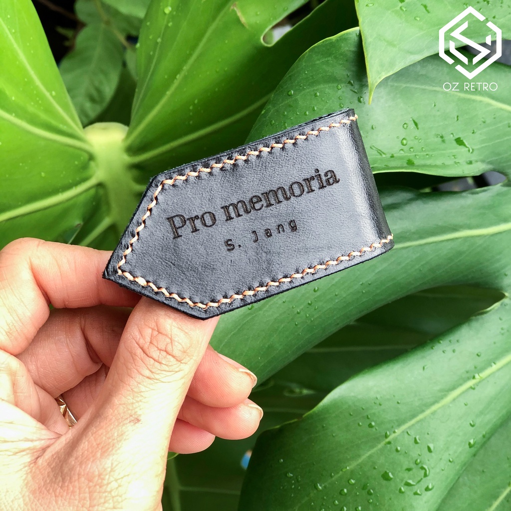 Bookmark Nam Châm Khắc Tên, Bookmark Vintage, Đánh Dấu Sách Nam Châm Handmade By OZ Retro