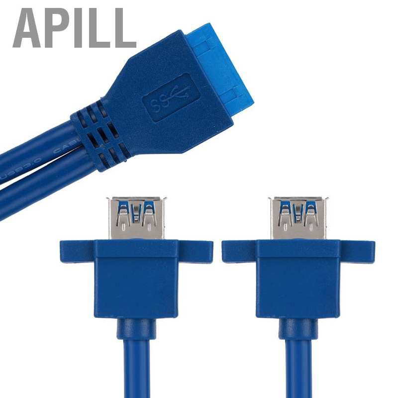 [Wholesale Price] Dây Cáp Mở Rộng 0.3-0.8m 19 / 20 Pin Female Sang Usb 3.0 Dành Cho Bo Mạch Chủ