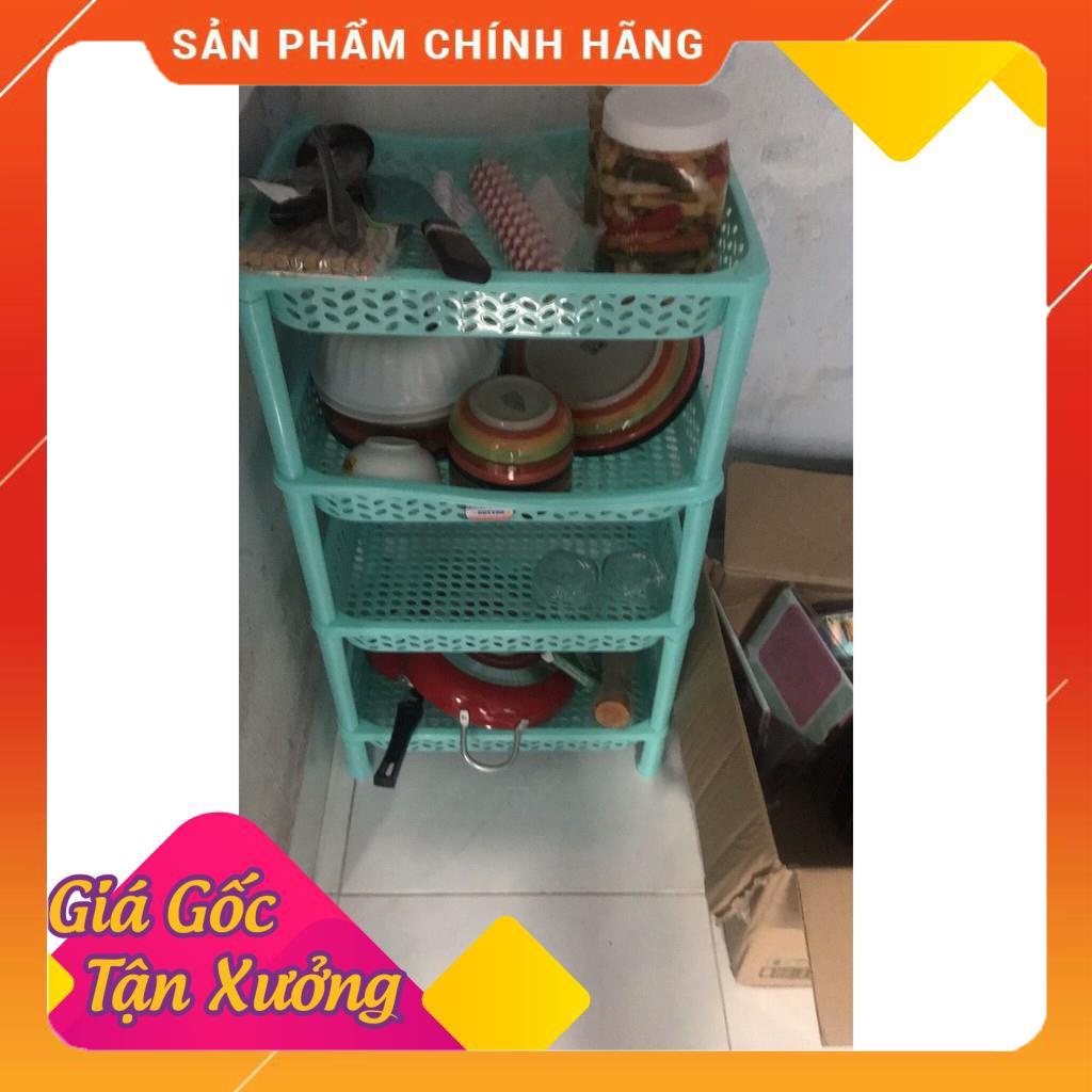 [HOT] . Kệ chén nhựa duy tân 4 tầng nhỏ ( 40 x 29 x 68cm) Note color