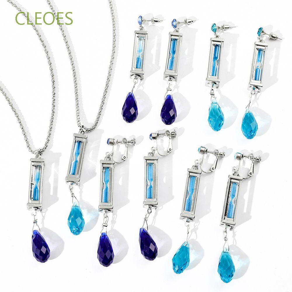 Khuyên tai hình đồng hồ cát thời trang cổ điển