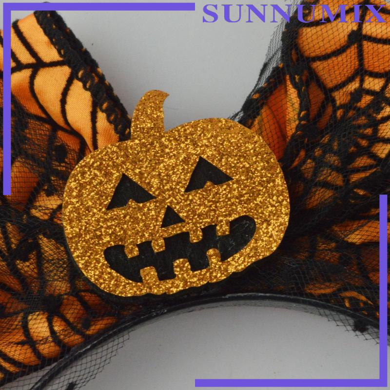Băng Đô Cài Tóc Đính Nơ Hóa Trang Halloween