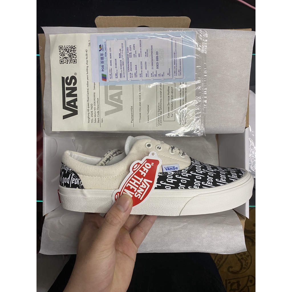 Giày ⚡Vans Vault Fear Of God⚡, FOG Bản chuẩn Trung  Bill - Sneaker Vans Chữ