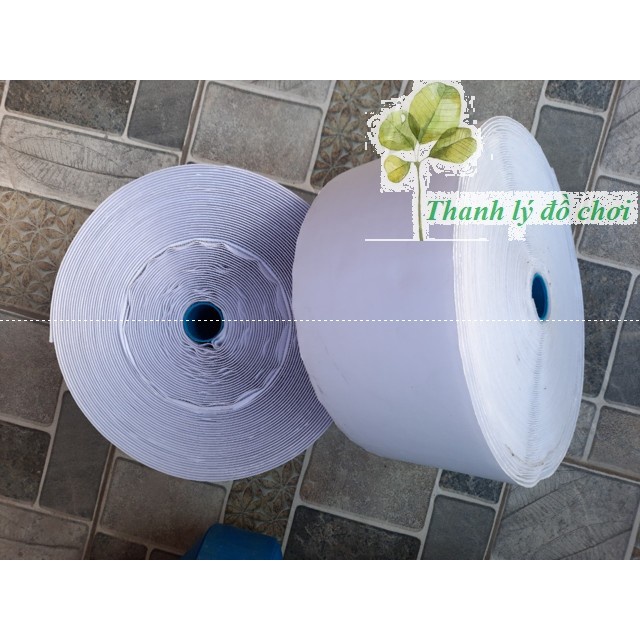 Cuộn 25m dính gai, nhám gai, khóa nhám có keo bản rộng 11cm