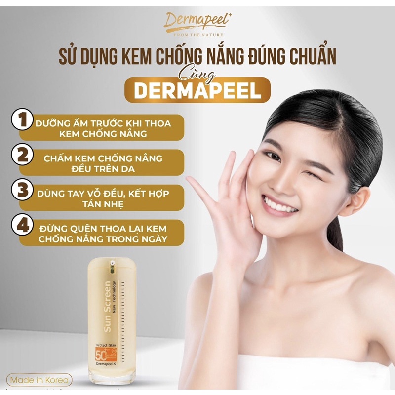Kem Chống Nắng Dermapeel