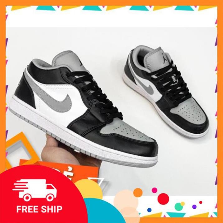 Giày Thể thao Jordan low xám khói cao cấp (tặng box)
