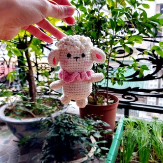 Móc khóa cute hình chú cừu