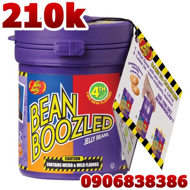 Kẹo thối Beanboozled Mỹ (Hũ tím huyền bí 99gram)-w06