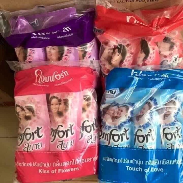 Combo 10 túi Nước Xả Vải Comfor Thái lan