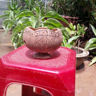 Chậu Gáo Dừa miệng kiểu có đế