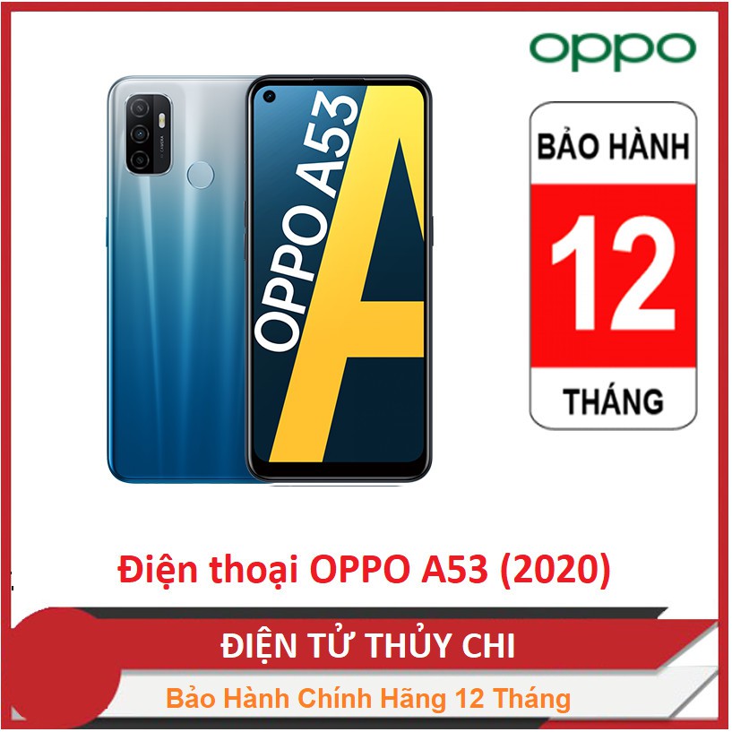 [Mã 2010ELSALE hoàn 7% đơn 300K] Điện thoại OPPO A53 (2020) - Hàng Chính Hãng mới