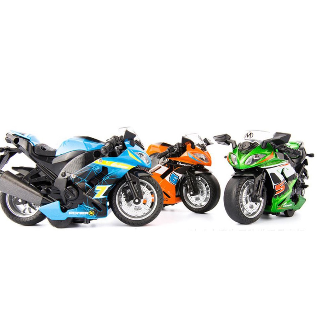 [Mã LIFE0503TOYS giảm 10% đơn 0Đ] Mô hình Moto kim loại tỷ lệ 1:14