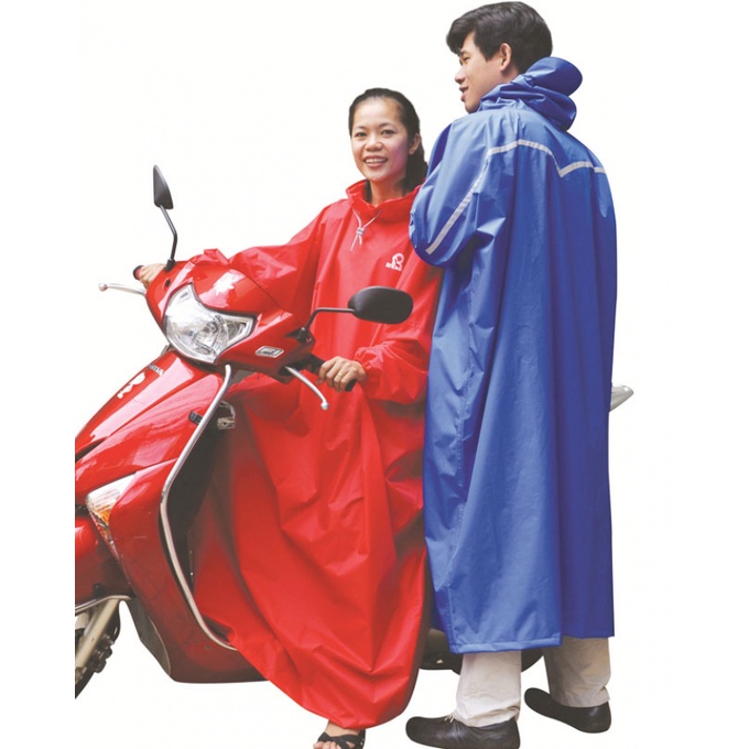 Áo mưa Rando Poncho Bisur Bít Sườn - Chất liệu cao cấp, an toàn. Thiết kế áo đẹp, tiện dụng | HBauto