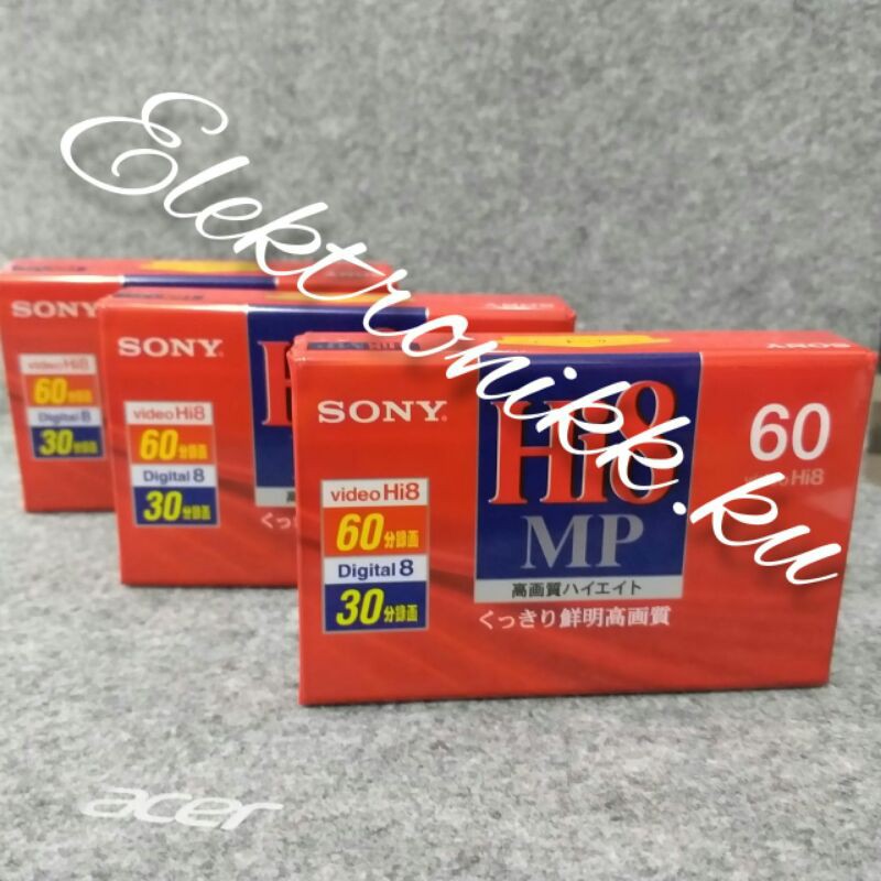 Băng Cát Xét Kỹ Thuật Số 8 30m Sony Handycam Hi8 Mp 60m