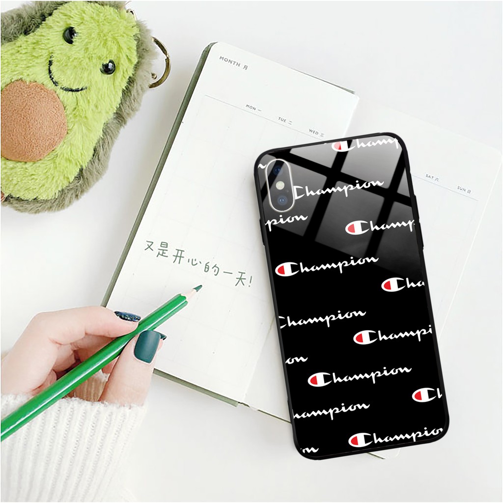 Ốp iphone kính champion league cho iphone 6 s plus 7 8 plus Xr X s max 11 11 pro max 12mini 12 pro max