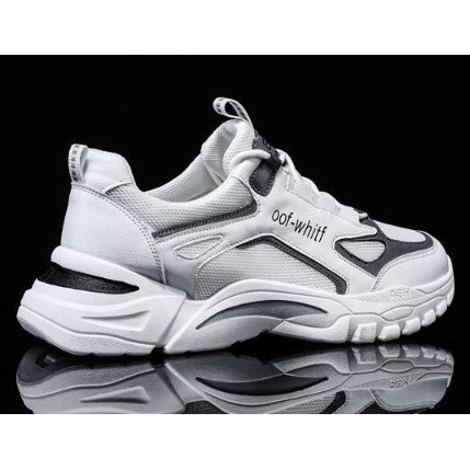 Giày thể thao nam off whitf mẫu mới 2022, Giày sneaker nam tăng chiều cao 5cm
