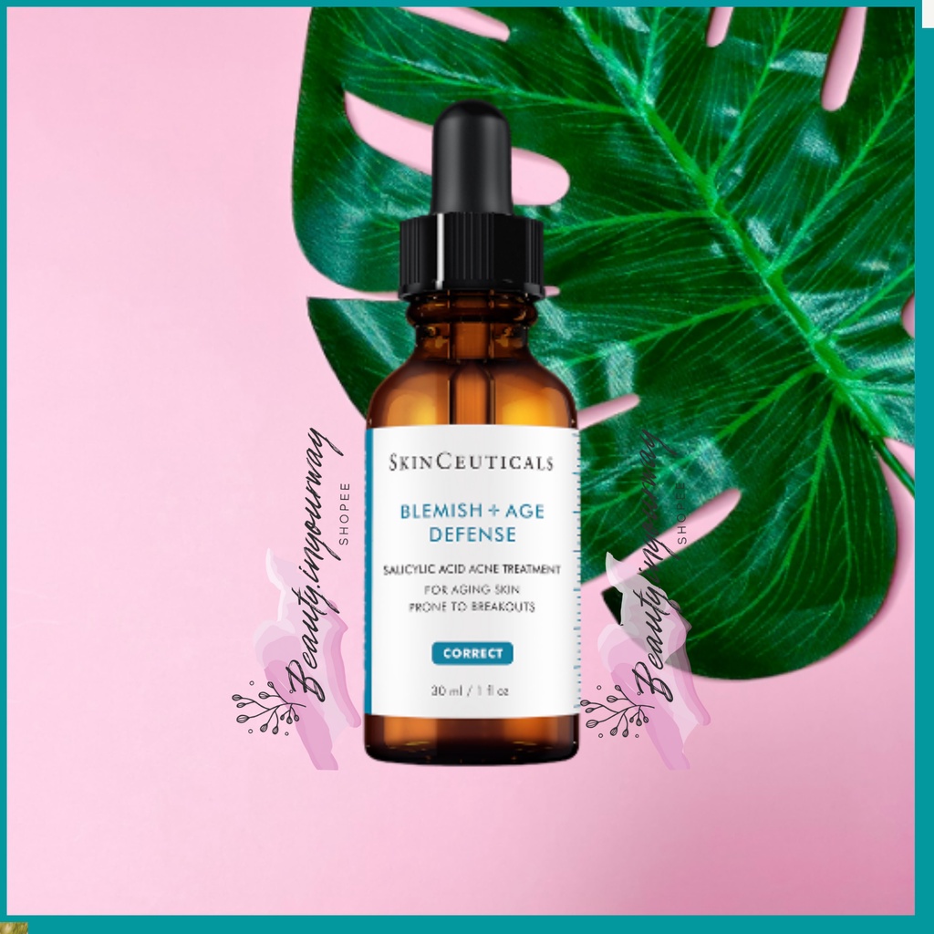 Tinh chất giúp làm giảm mụn, kiểm soát dầu và chống lão hóa SkinCeuticals Blemish + Age Defense 30ml