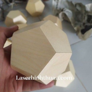 10 phôi lịch gỗ 12 mặt gỗ maple đỉnh nhất thị trường | LASER BÌNH THUẬN
