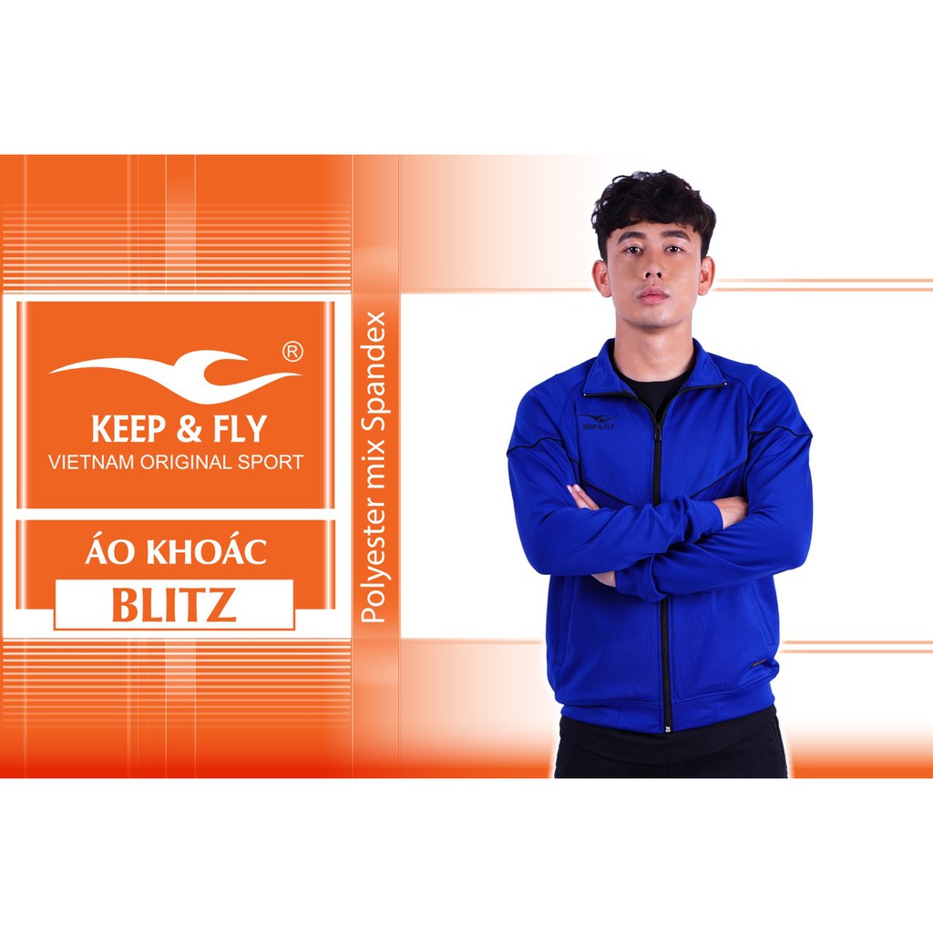 Áo khoác thể thao Keep &amp; Fly chính hãng | 6 màu