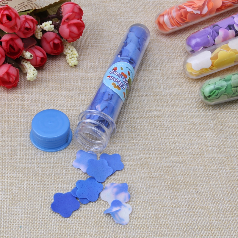 Ống Xà Phòng Hình Cánh Hoa Dễ Thương