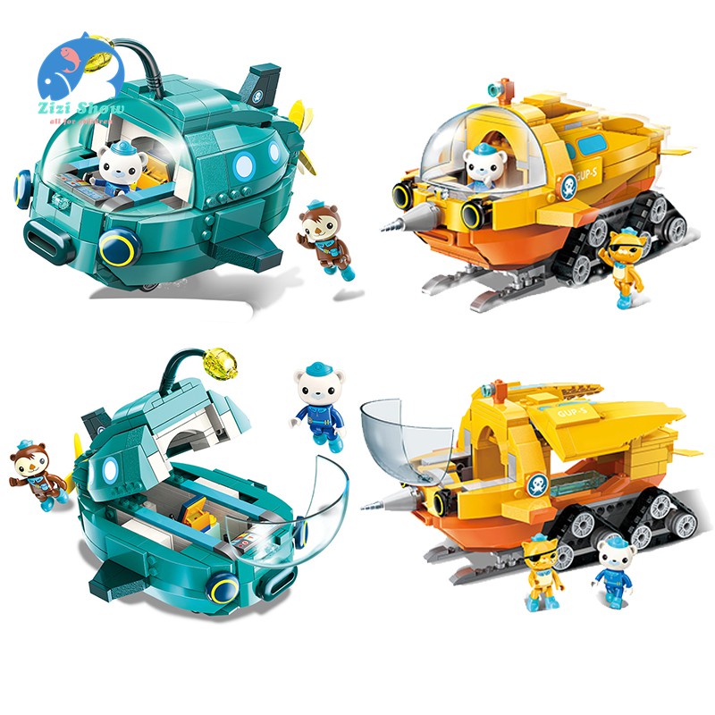 Set đồ chơi lắp ráp mô hình The Octonauts sáng tạo cho bé