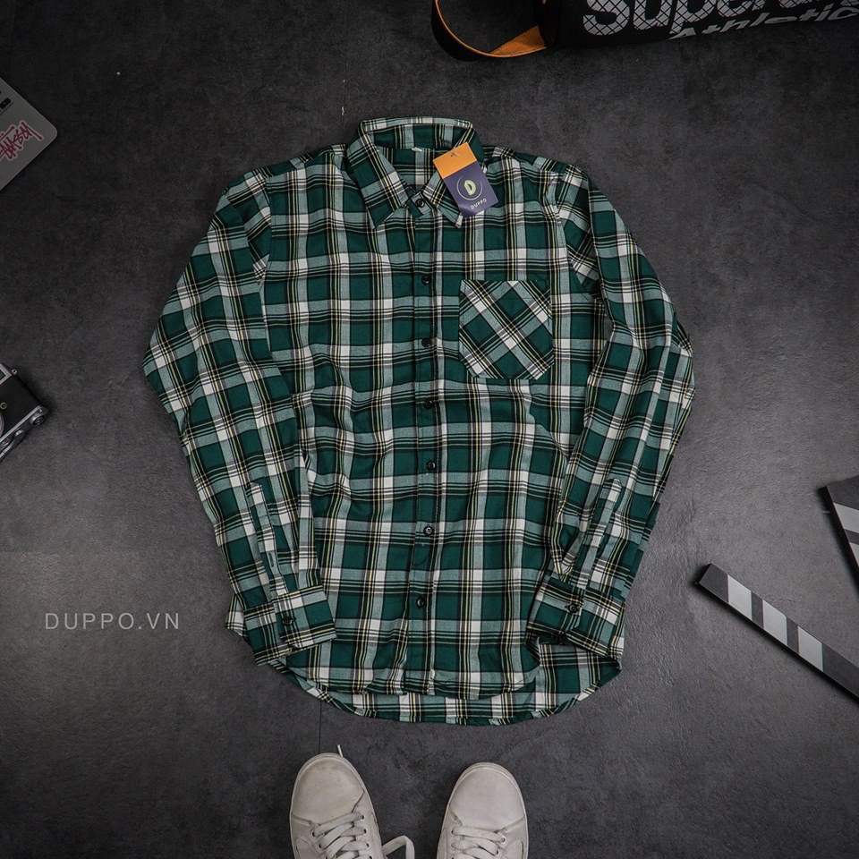 🔥[SALE HOT]🔥Áo Khoác Sơ Mi Flannel Color 2018