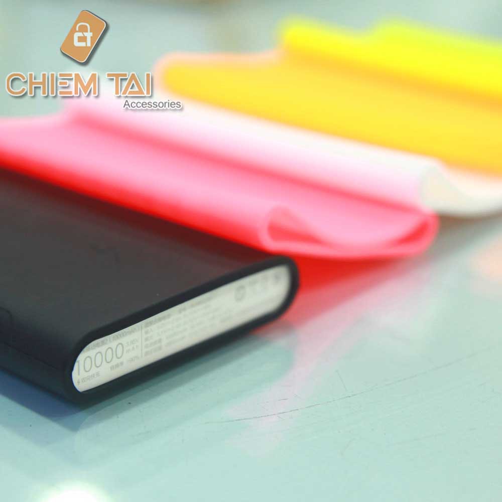 Bao silicone bảo vệ pin dự phòng Xiaomi 10000mAh (gen 2S / gen 3) - CHUYENSISG