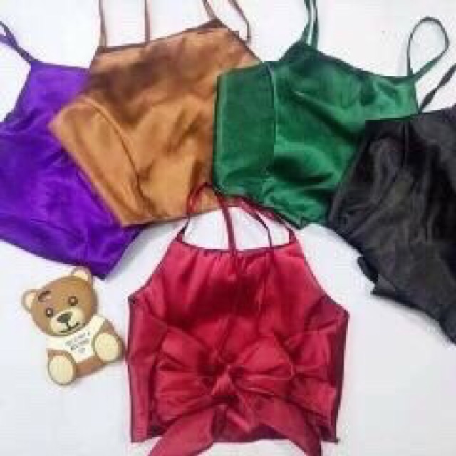 Áo yếm lụa phi bóng đi chơi đi bơi đi nhóm | BigBuy360 - bigbuy360.vn