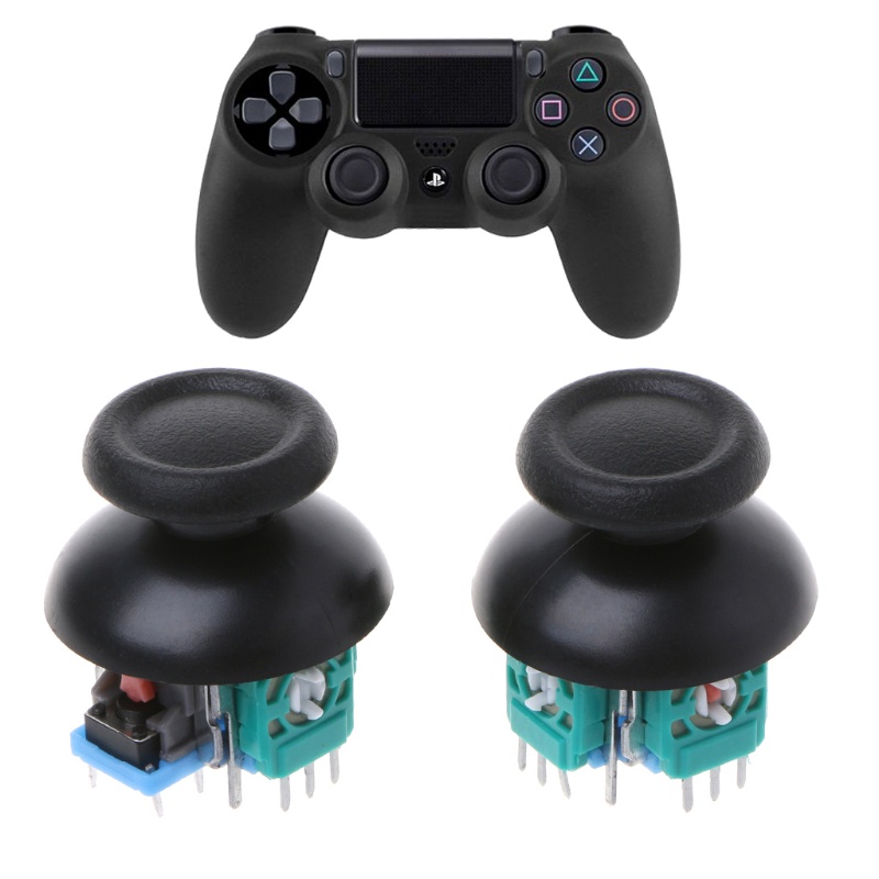 Set 2 Mô-Đun Cảm Biến Trục Analog Cho Tay Cầm Chơi Game Ps4 Pro Slim