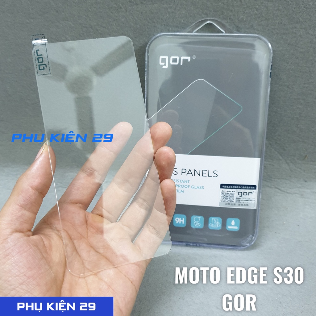 Dán kính cường lực GOR VUỐT SIÊU MƯỢT cao cấp chống bám vân tay