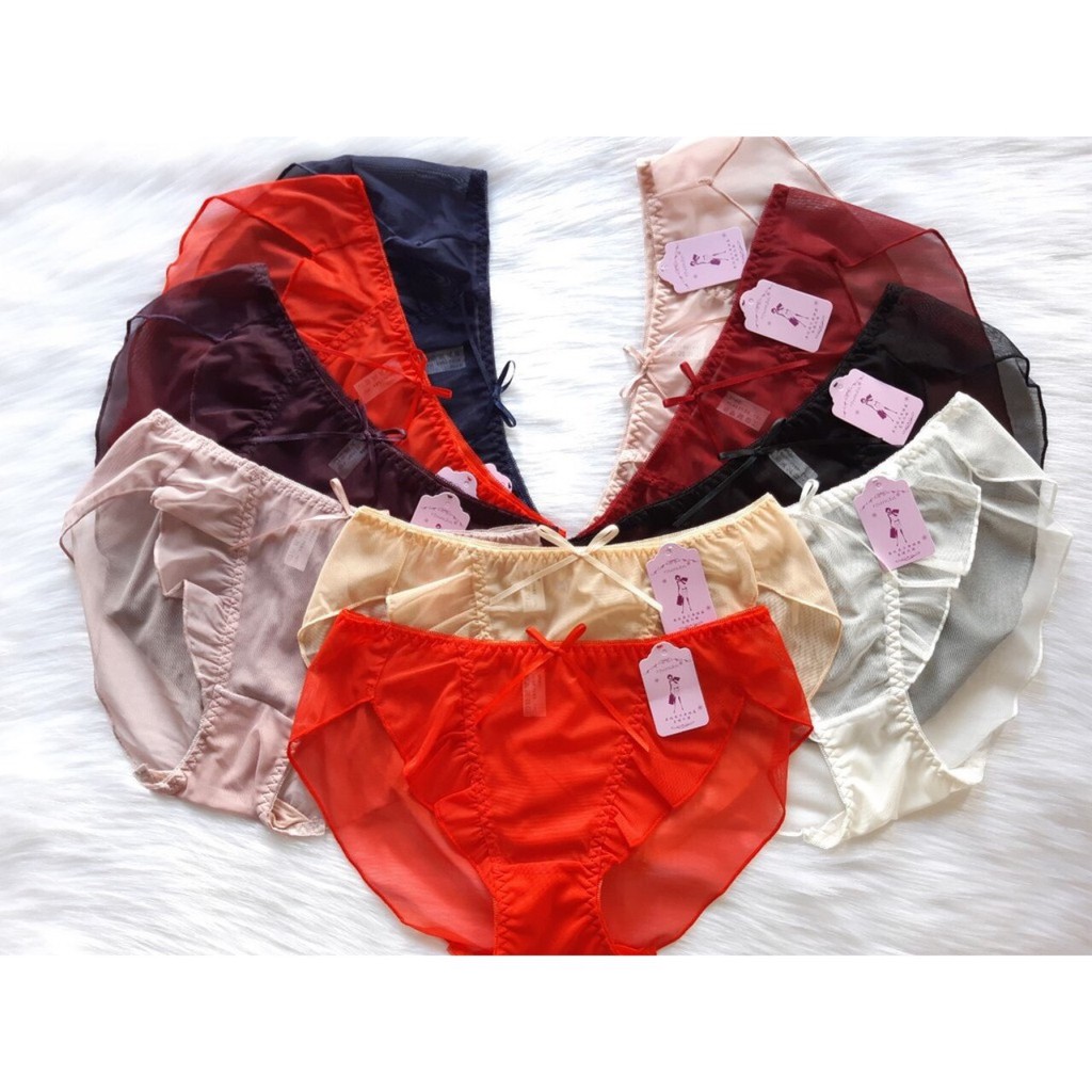 (Siêu đẹp) Quần lót ren mỏng ôm vòng 3 cực đẹp 0346 (45-60kg)