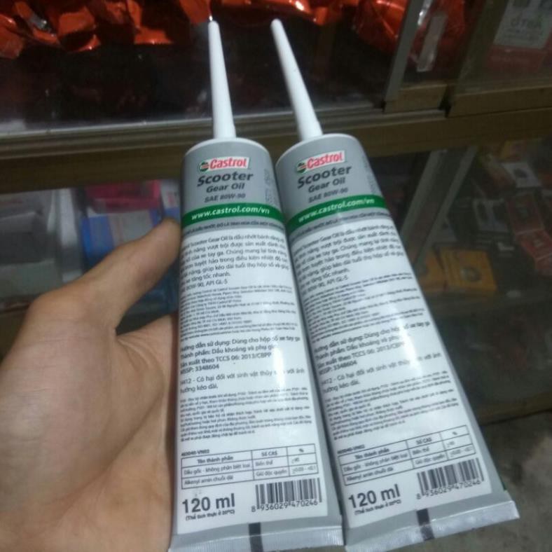 dầu nhớt hộp số xe ga CASTROL chính hãng