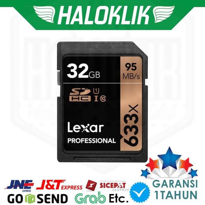 Thẻ Nhớ Lexar 32gb 95mb 633x Uhs-I Sdhc