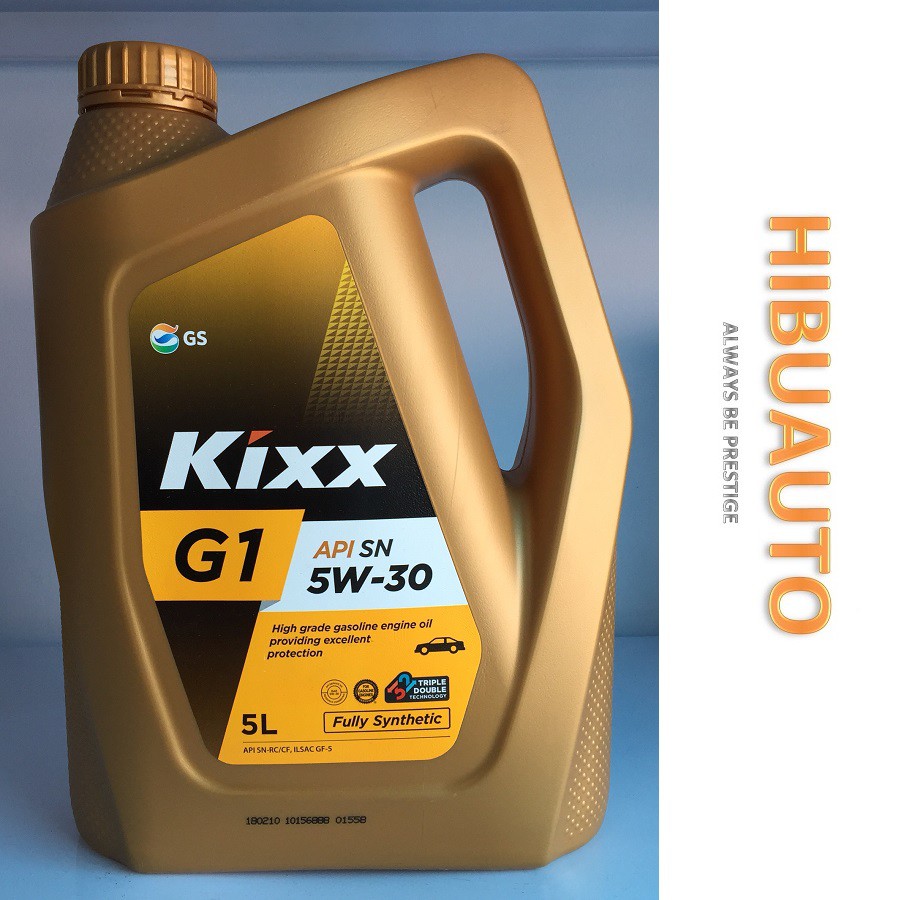 Kixx G1 – Dầu động cơ xăng Kixx G1 SN 5W30 5L