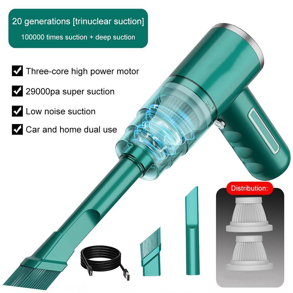 MYRONGVN Máy Hút Bụi Cầm Tay Vệ Sinh Xe Hơi Sử Dụng Kép Khô / Ướt Tiện Lợi