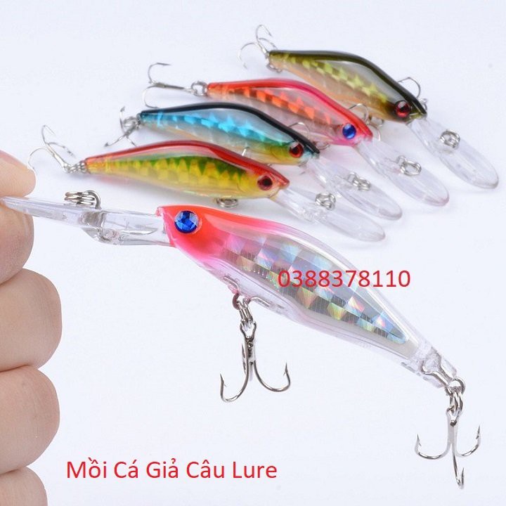 Mồi Câu Cá, Mồi Cá Giả Câu Lure - MG1