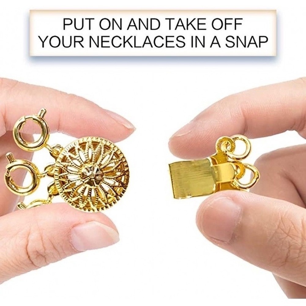 Khóa Cài Nhiều Lớp Mạ Điện Chuyên Dụng Cho Vòng Tay / Vòng cổ