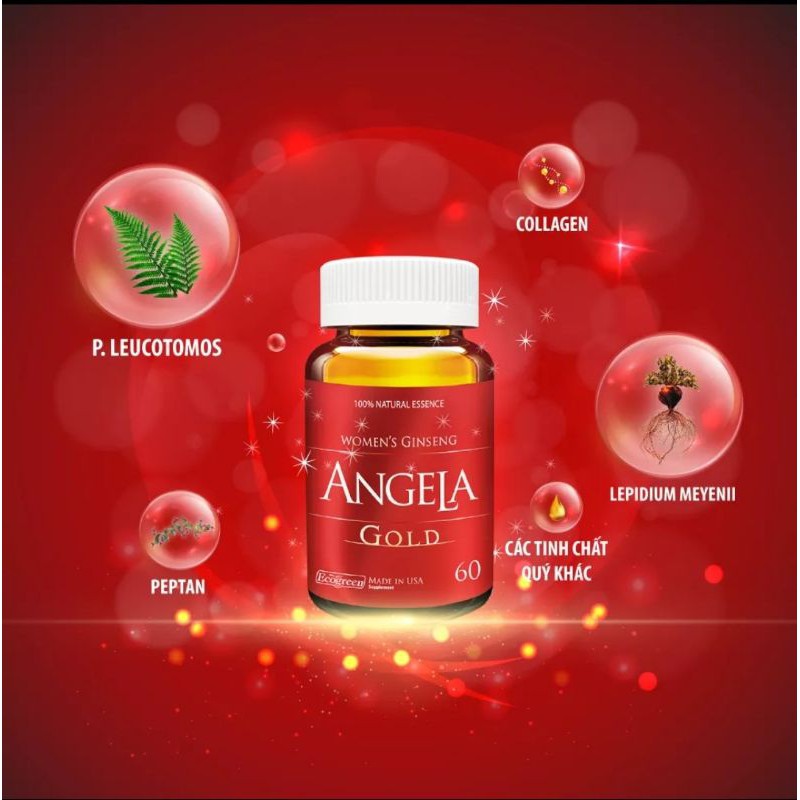 ( Chính hãng) Sâm Angela Gold