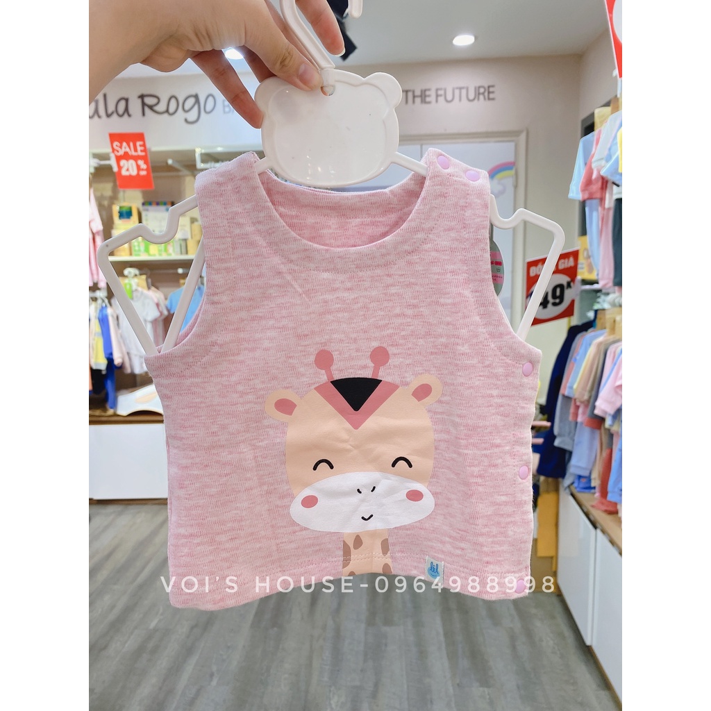 Áo Gile trần bông thêu gấu Lil UR1111